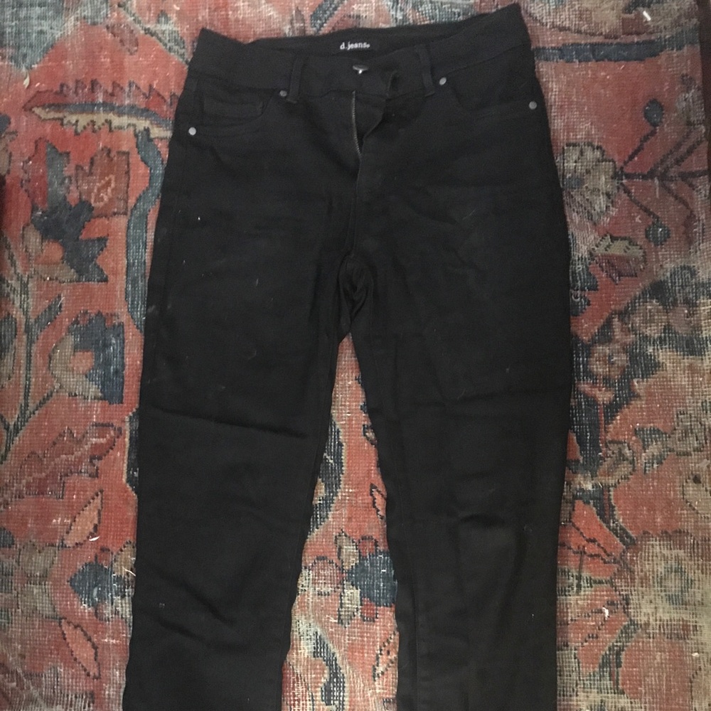 Black high waisted jeggings